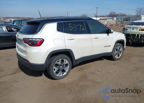 2021 Jeep Compass Limited 4X4 z USA, uszkodzony, nr VIN 3C4NJDCB9MT554525